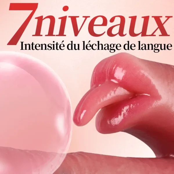 Gode réaliste à bascule et à poussée chauffante de 26,5 cm de plus mis à niveau – Image 2