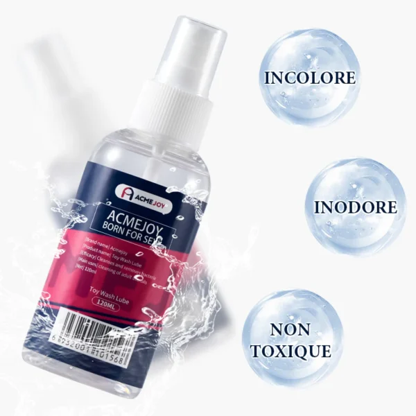 Acmejoy Sextoys, poupées, etc. liquide nettoyant 120ml