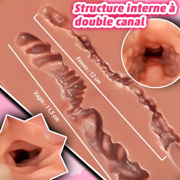 Mannequin homme brune masturbateur anal réaliste 0,8 kg – Image 5