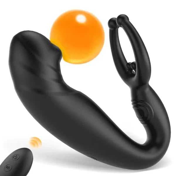 Vibromasseur Anal Masser Prostate 3 en 1 multifonction