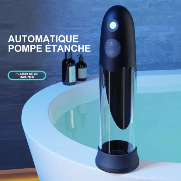 【Nouveau produit】WaterSamurai - Pompe à pénis Aspiration par le vide avec érection super étanche – Image 2