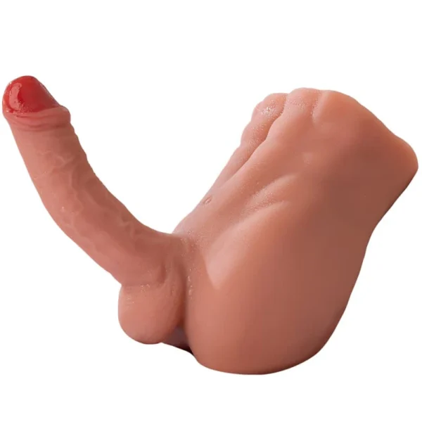 BARTLETT II Gerneration Brown Poupée réaliste pour homme avec gode