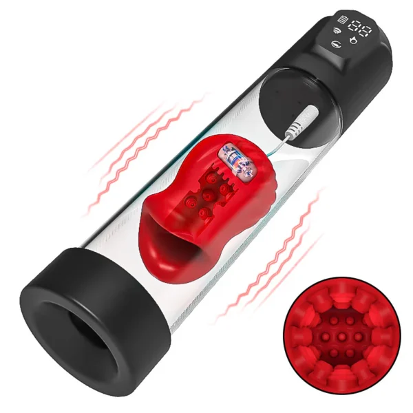 Vibromasseur à double tête de type C – Image 4