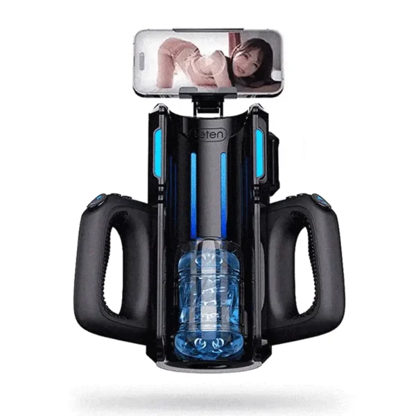 LETEN 10 Masturbateur à moteur à grande vitesse avec support pour téléphone – Image 2