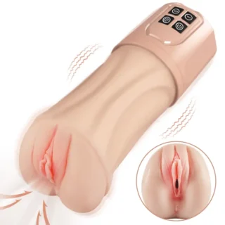 BEYA 5 Succions 7 Vibrations 2 EN 1 Masturbateur Cup
