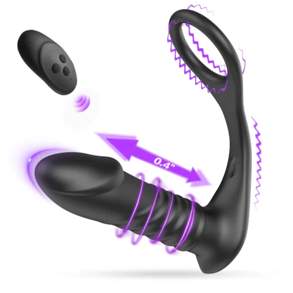 MISSILE Prostate Vibromasseur Silicone