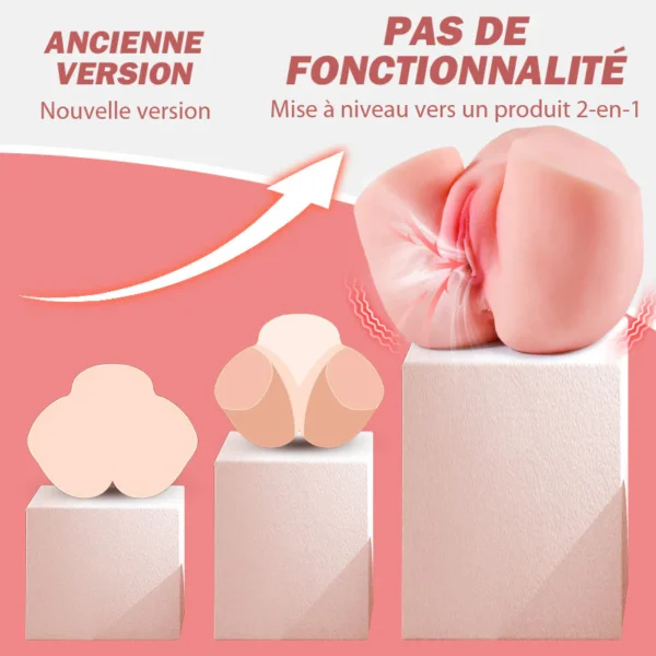 HERA 3 Fréquence Aspiration 6 Fréquence Vibration Poupées sexuelles réalistes – Image 4