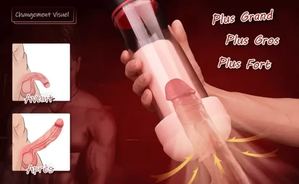 2 en 1 Plug Anal Prostate 9 modes de télescopique 9 modes de vibration 14,5cm Noir – Image 2