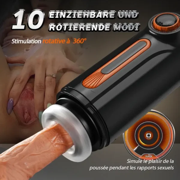 ALIEN 5 EN 1 Masturbateur cup High-Technologie – Image 3