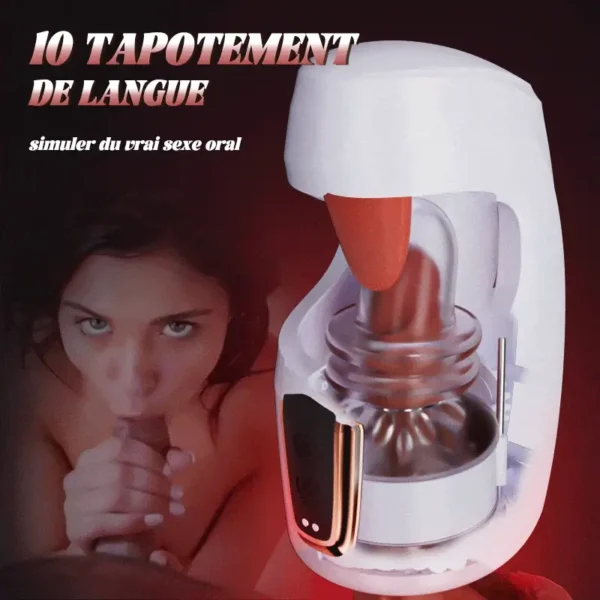 Mr.Blowjob - 10 Tapping Thrusting Male Training Stimulator – Image 3