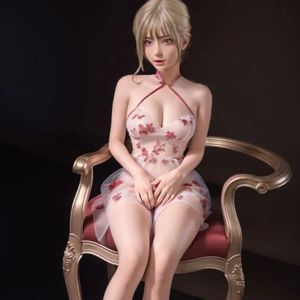 Cherry - Poupée fille blonde aux yeux bruns de 163 cm, le choix ultime pour le sexe 40 kg – Image 4