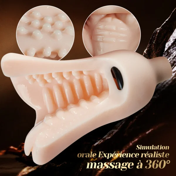 Reina - 10 vibration glans trainer Sexe oral Entraînement de précision – Image 6