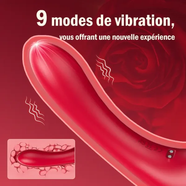 Vibrateur à succion Stimulateur clitoridien & mamelonnaire – Image 5