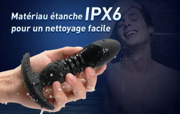 Simulation de phallus en verre transparent couleur transparente – Image 4