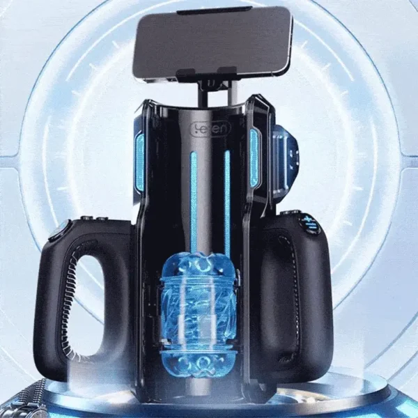 LETEN 10 Masturbateur à moteur à grande vitesse avec support pour téléphone – Image 8