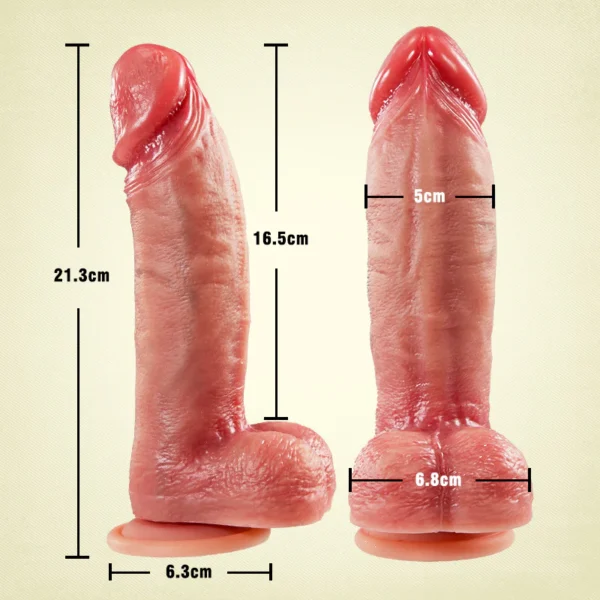 Gode vibrant épais- rapide et puissant pour atteindre facilement l'orgasme avec fonction de chauffage – Image 7