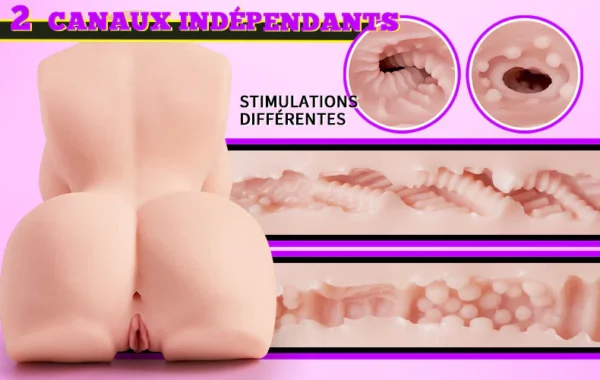 Kim, la poupée sexuelle réaliste avec torse intégré, ne pèse que 3,7 livres. – Image 4