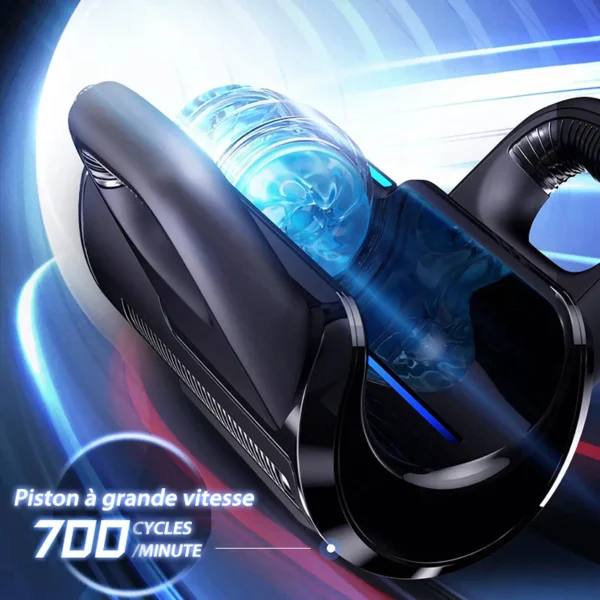 LETEN 10 Masturbateur à moteur à grande vitesse avec support pour téléphone – Image 9
