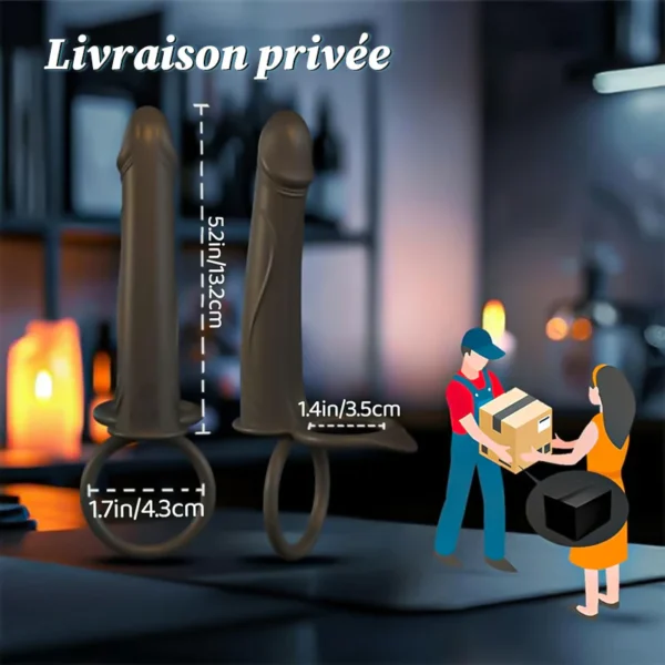 SAUL 3 Télescopique 12 Vibration Vibromasseur de Prostate – Image 6