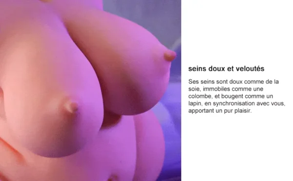 Expérience immersive et courbes généreuses - Réplique à l'échelle 1:1 du charme d'une femme mature et ronde, 3,9 kg – Image 2