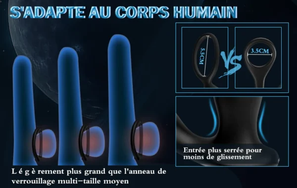 Ange Oscillant - 10 modes de vibration, 5 modes d'oscillation, stimulation à 360 degrés, maître de l'orgasme prostatique – Image 4