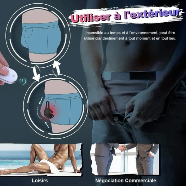 Anneaux Testicules Anneaux Pénis 9 Vibrations S-Hande – Image 3