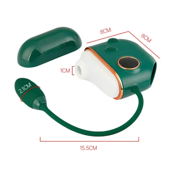 Boîte à Orgasme Vibrateur Du Point G 10 Vibrations 3 succions – Image 3