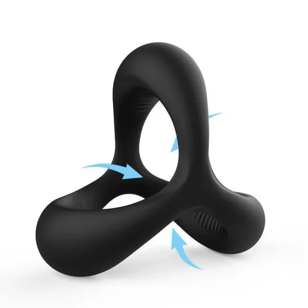 Cockring Anneau de pénis 3 anneaux S-HANDE