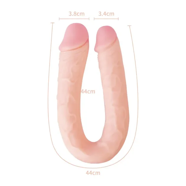 Double gode réaliste pour femmes lesbiennes hommes gays – Image 4