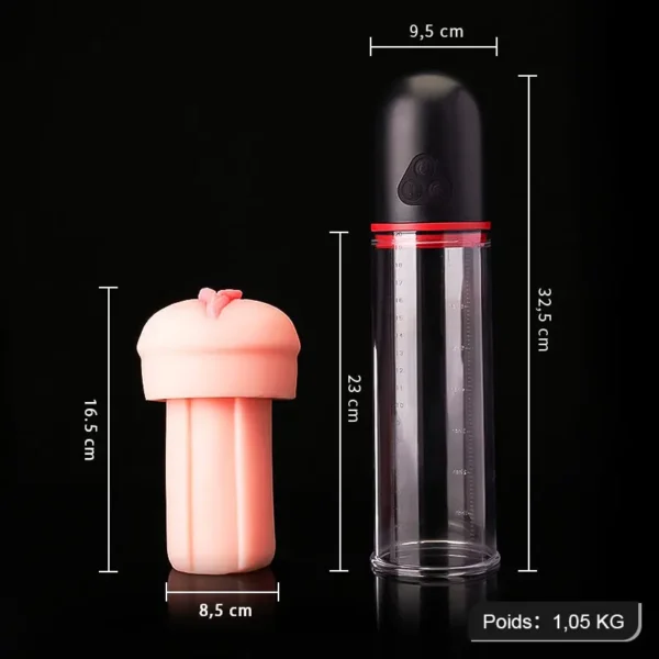 MONIKA 3 Sucking 9 Vibration Cup Masturbateur S-HANDE – Image 4