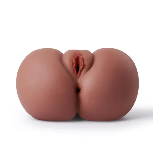 Marron masturbateur réaliste vagin anus chatte masturbateur – Image 6