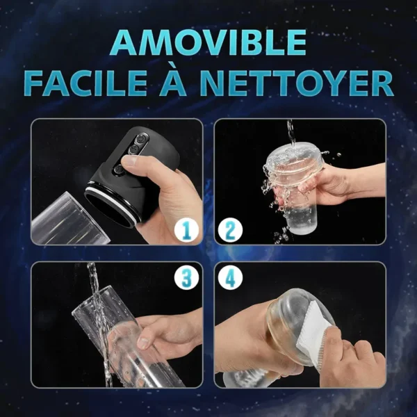 L'EXPLORATEUR ANAL Vibromasseur anal prostatique 3 télescopiques 10 vibration Aaron AS – Image 2