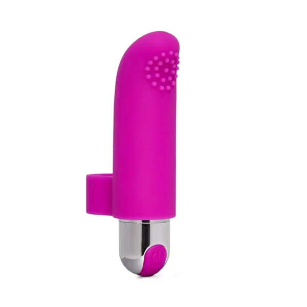 Vibration des doigts 10 vibrations vibromasseur violet
